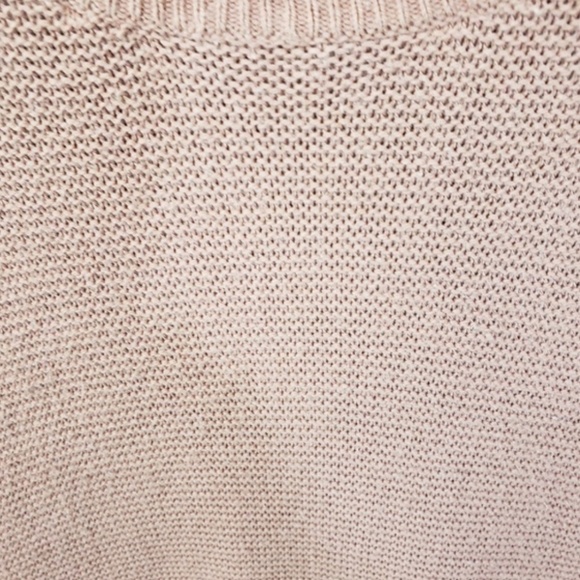 Madewell Riverside Textured Sweater Peach - Picture 4 of 7